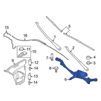 BMW OE - Wiper Motor