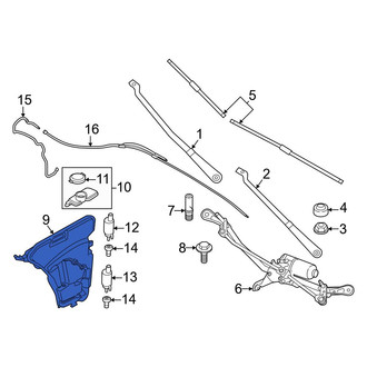 BMW OE - Washer Fluid Reservoir