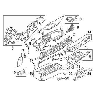 BMW OE - Instrument Panel Components