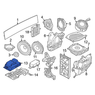 BMW OE - Radio Control Unit