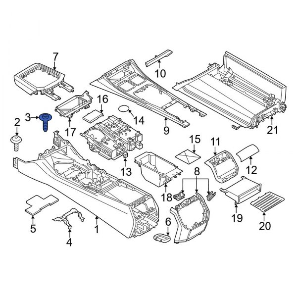 Console Screw