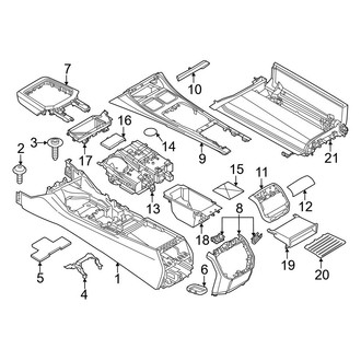 BMW OE - Center Console (Console & Components)