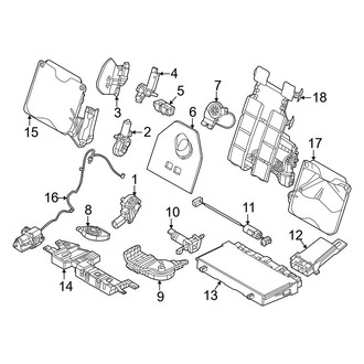 BMW OE - Seats & Tracks - Front Seat Components (Electrical Components)