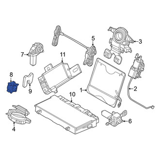 BMW OE - Rear Seat Motor
