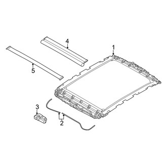 BMW OE - Roof - Sunroof (W/O Theatre Screen)