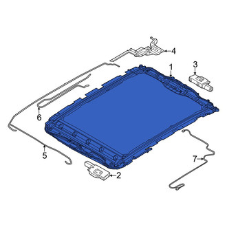 BMW OE - Front Sunroof Cover