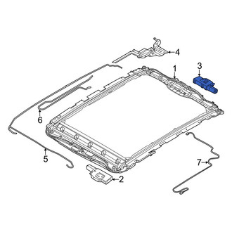 BMW OE - Rear Sunroof Motor