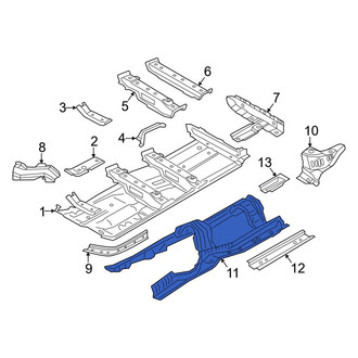 BMW OE - Front Center Floor Pan