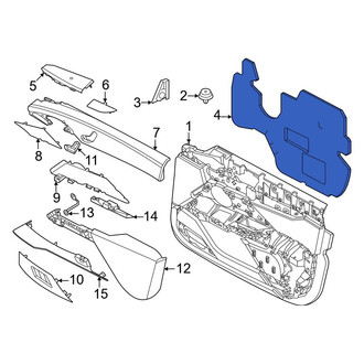 BMW OE - Front Left Sound Absorber
