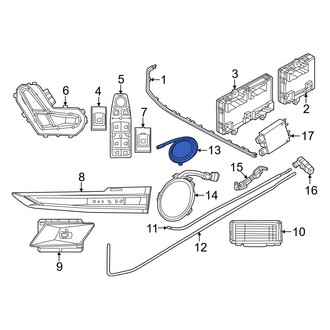 BMW OE - Front Left Inner Courtesy Light