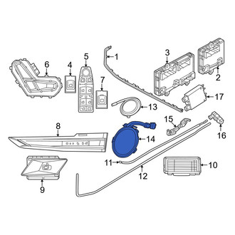 BMW OE - Front Right Outer Courtesy Light