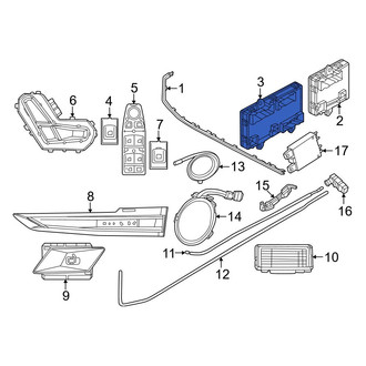 BMW OE - Front Left Door Control Module