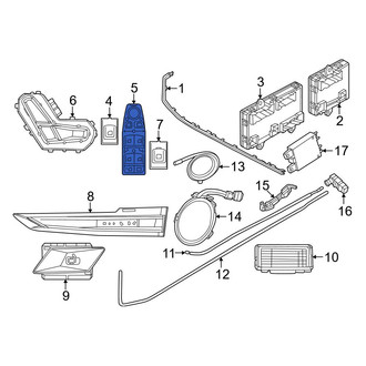 BMW OE - Front Left Door Window Lock-Out Switch