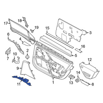 BMW OE - Front Left Inner Interior Door Handle