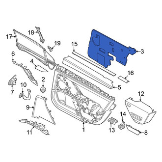 BMW OE - Rear Left Sound Absorber