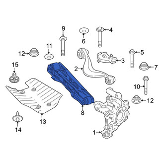 BMW OE - Front Left Lateral Arm and Ball Joint Assembly