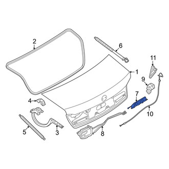 BMW OE - Rear Deck Lid Latch