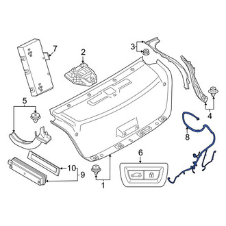 BMW OE - Rear Tailgate Wiring Harness