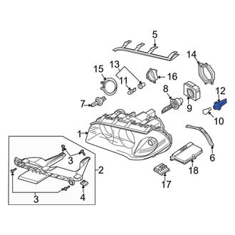 BMW OE - Front Turn Signal Light Socket
