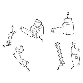 BMW OE - Front Lamps - Headlamp Components (Vertical Aim Control Sensors)
