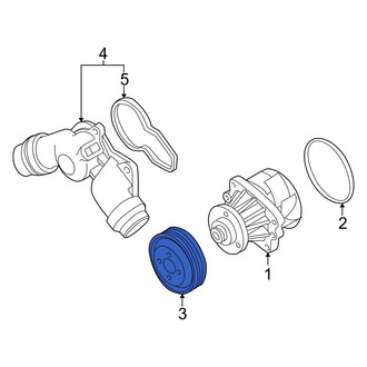 BMW OE - Engine Water Pump Pulley