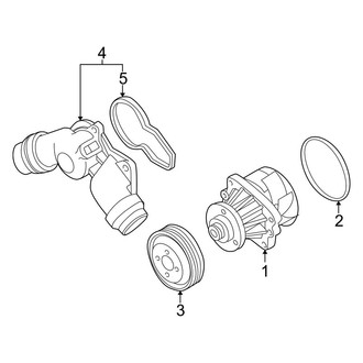 BMW OE - Cooling - Water Pump (2.5i / 3.0i)
