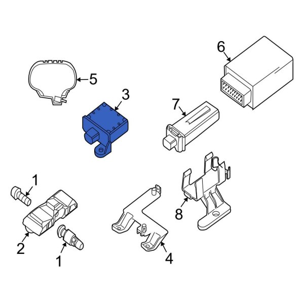 Tire Pressure Monitoring System (TPMS) Transmitter