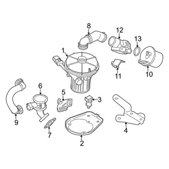 BMW OE - Emission System - Emission Components (3.0L Gas)
