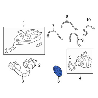 BMW OE - Secondary Air Injection Pump Pulley