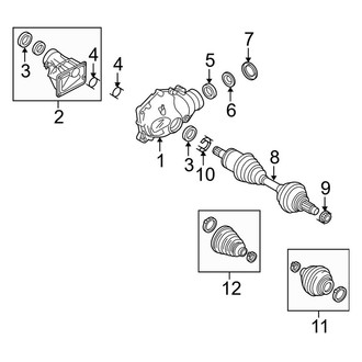 BMW OE - Front Suspension - Carrier & Front Axles