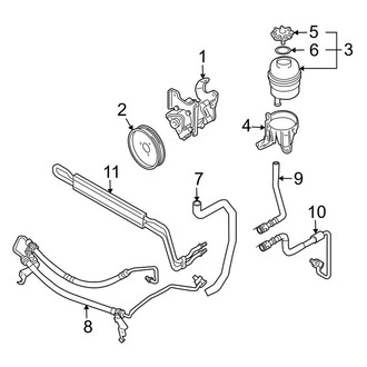 BMW OE - Steering Gear & Linkage - Pump & Hoses (3.0si)