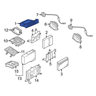 BMW OE - Radio Control Unit