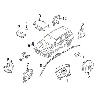 BMW OE - Instrument Panel Air Bag Bolt