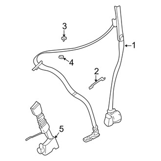 BMW OE - Restraint Systems - Front Seat Belts