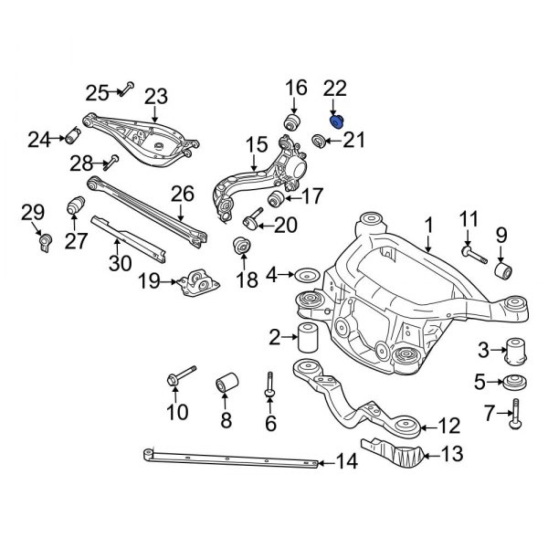 Suspension Knuckle Nut