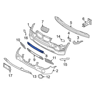 BMW OE - Front Center Grille