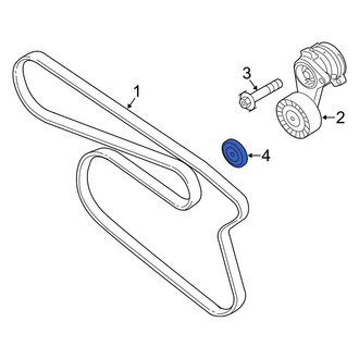 BMW OE - Accessory Drive Belt Idler Pulley Cap