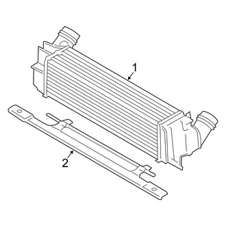 BMW OE - Cooling - Intercooler (Turbocharged 3.0L)