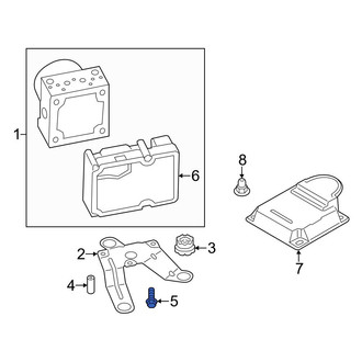 BMW OE - ABS Modulator Bolt