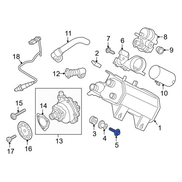 Vapor Canister Bolt