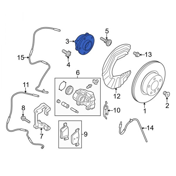 Wheel Bearing and Hub Assembly