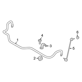 BMW OE - Front Suspension - Stabilizer Bar & Components (sDrive28i)
