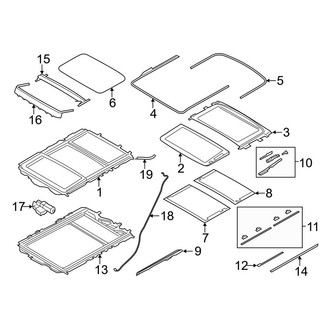 BMW OE - Roof - Sunroof (Panoramic)
