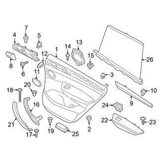 BMW OE - Rear Door - Interior Trim
