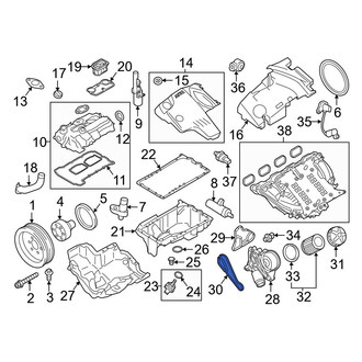 BMW OE - Engine Oil Filter Housing Gasket