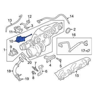 BMW OE - Turbocharger Wastegate Actuator
