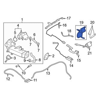 BMW OE - Lower Nitrogen Oxide (NOx) Sensor