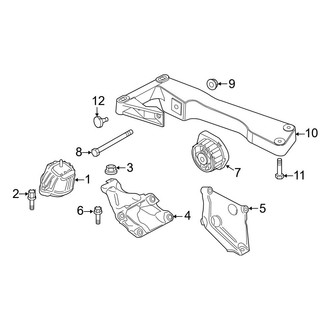 BMW OE - Engine & Transmission Mounting (Diesel)