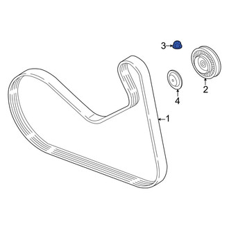 BMW OE - Belt Tensioner Nut