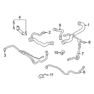 BMW OE - Cooling - Radiator Hoses (M40i)